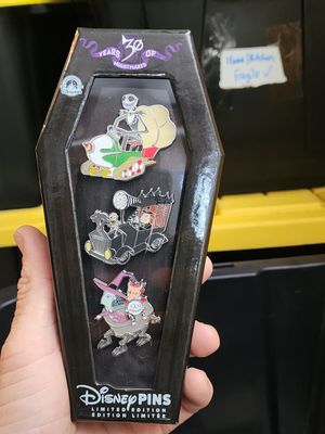 2023 Disney Nightmare Before Christmas 30th Anniversary Pin Box Set LE 4250