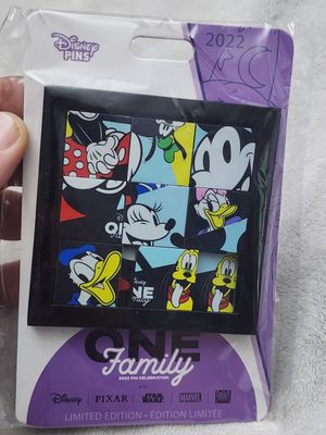 One Family Celebration Family Game Night Puzzle Fab 5 Pin LE 750