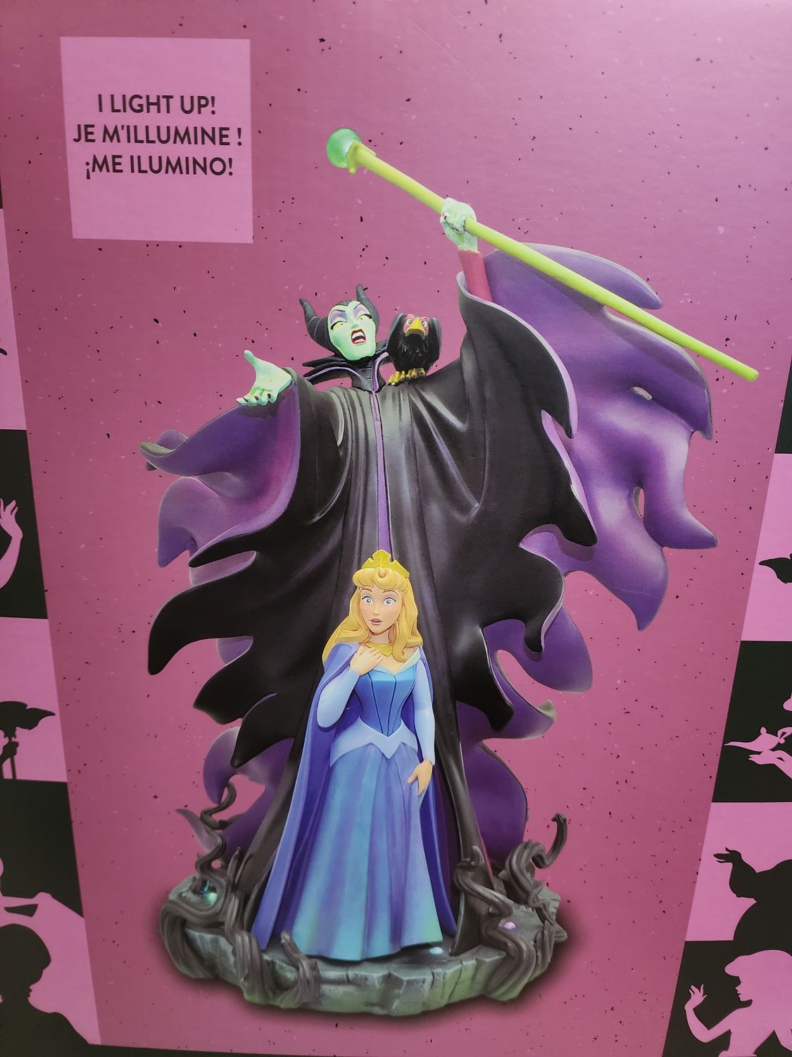 Sleeping Beauty Maleficent Light-Up Statue Figure