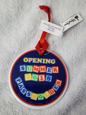 Toy Storyland Passholder Opening Day ornament