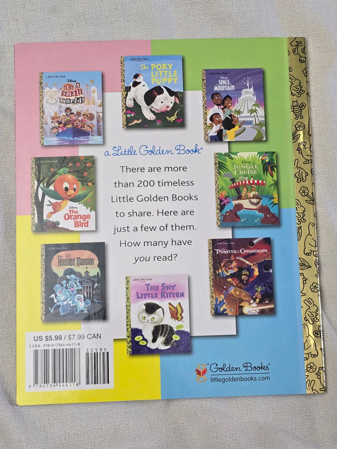 Disney Figment Little Golden Book