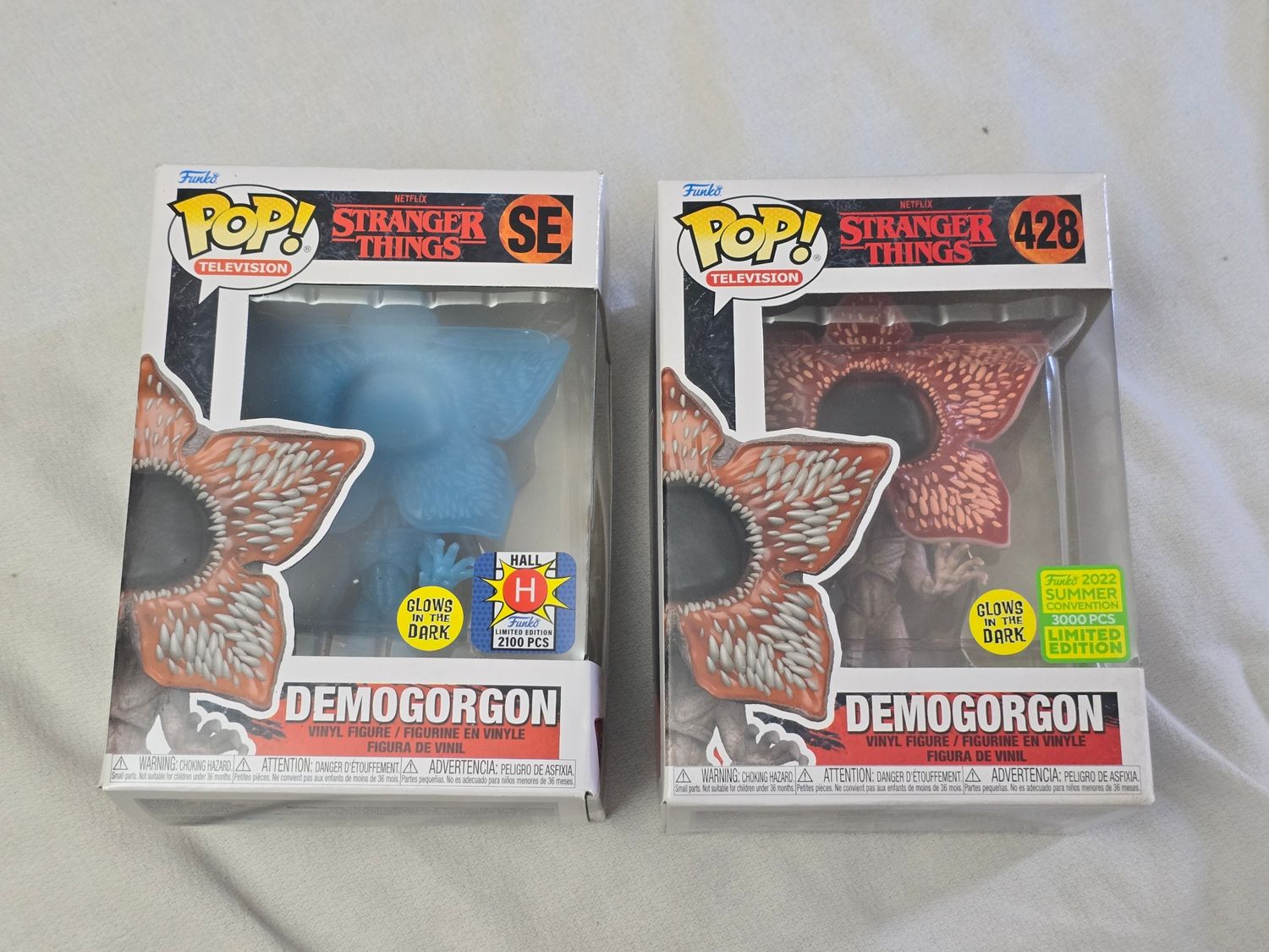 Stranger Things Demogorgon Funko Pops(428 &amp; SE)