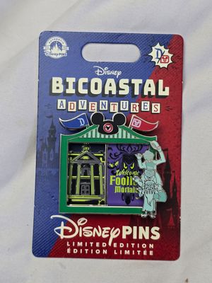 Disney Bicostal Adventures Haunted Mansion pin