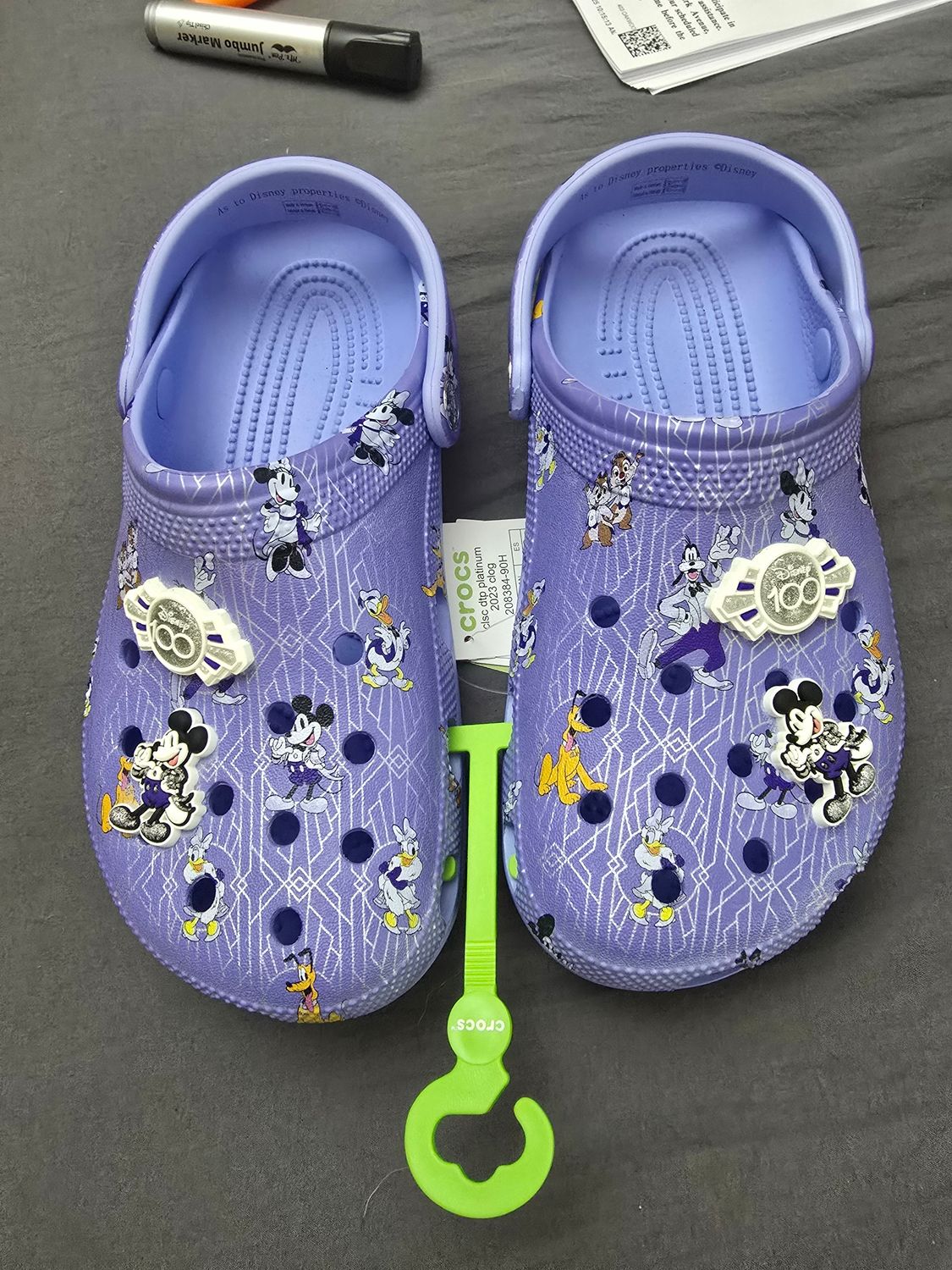 Disney 100 Years Crocs M6/W8
