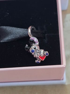 Stitch Snack Popcorn Pandora charm