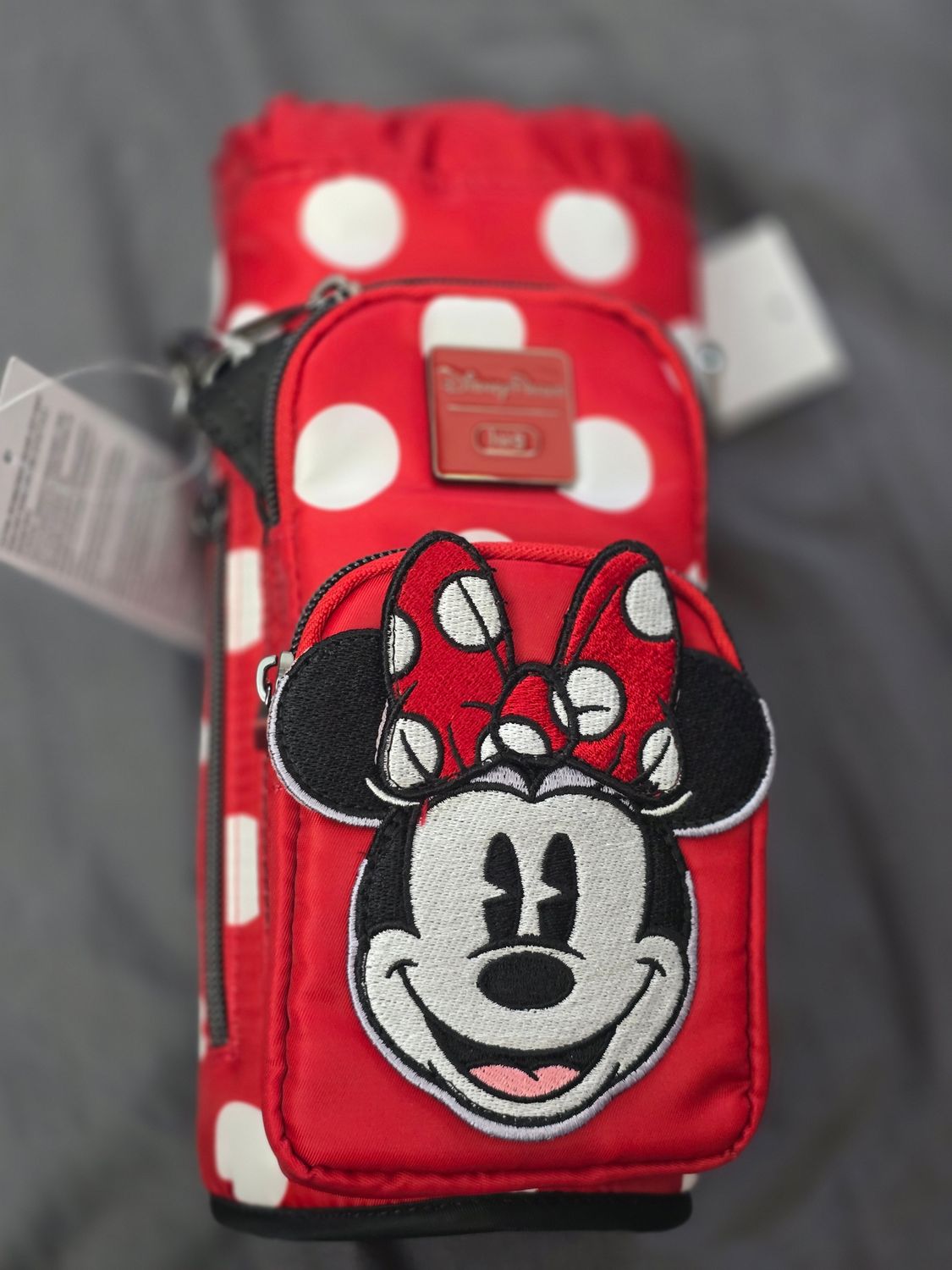 Minnie Mouse LUG crossbody water bottle bag