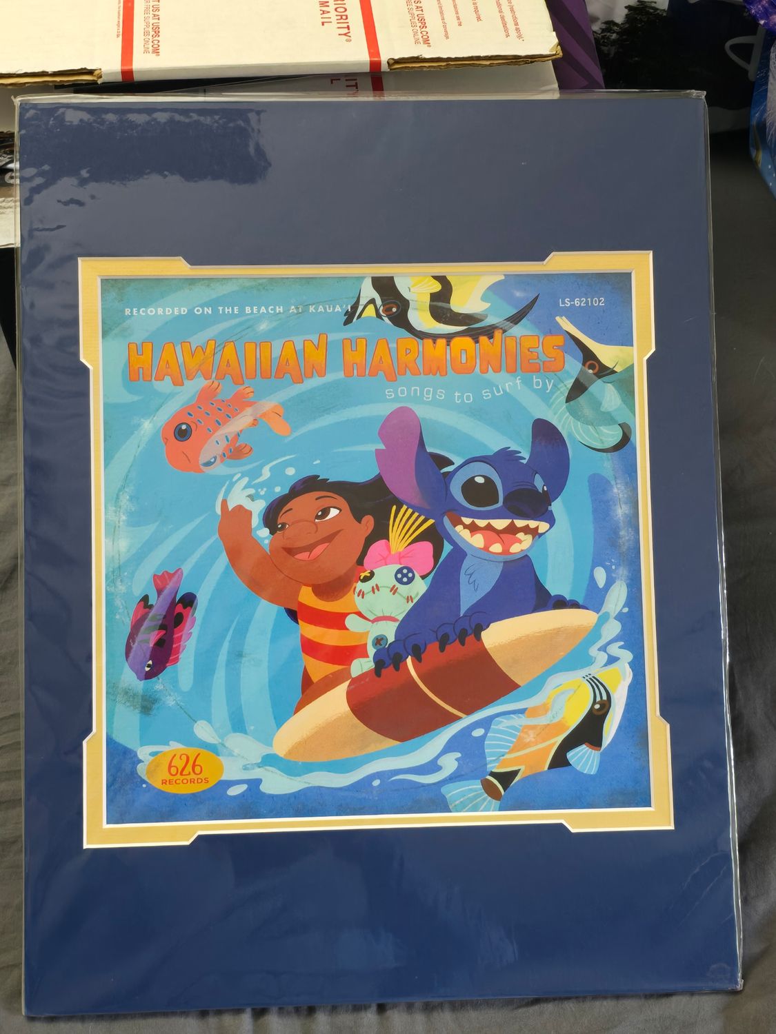 Morgan Ditta Songs to Surf By matted print