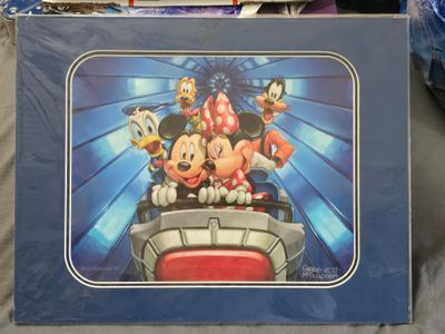 Greg McCullough Positive Fear SIGNED matted print