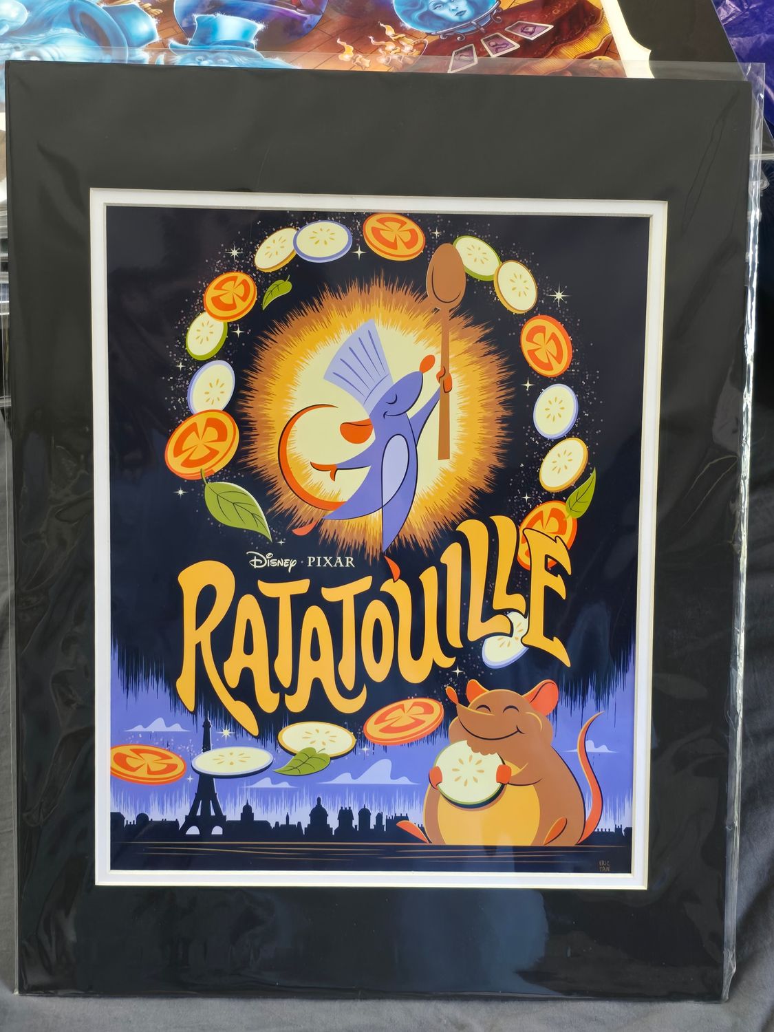 Eric Tan Only the Fearless Can Be Great matted print 