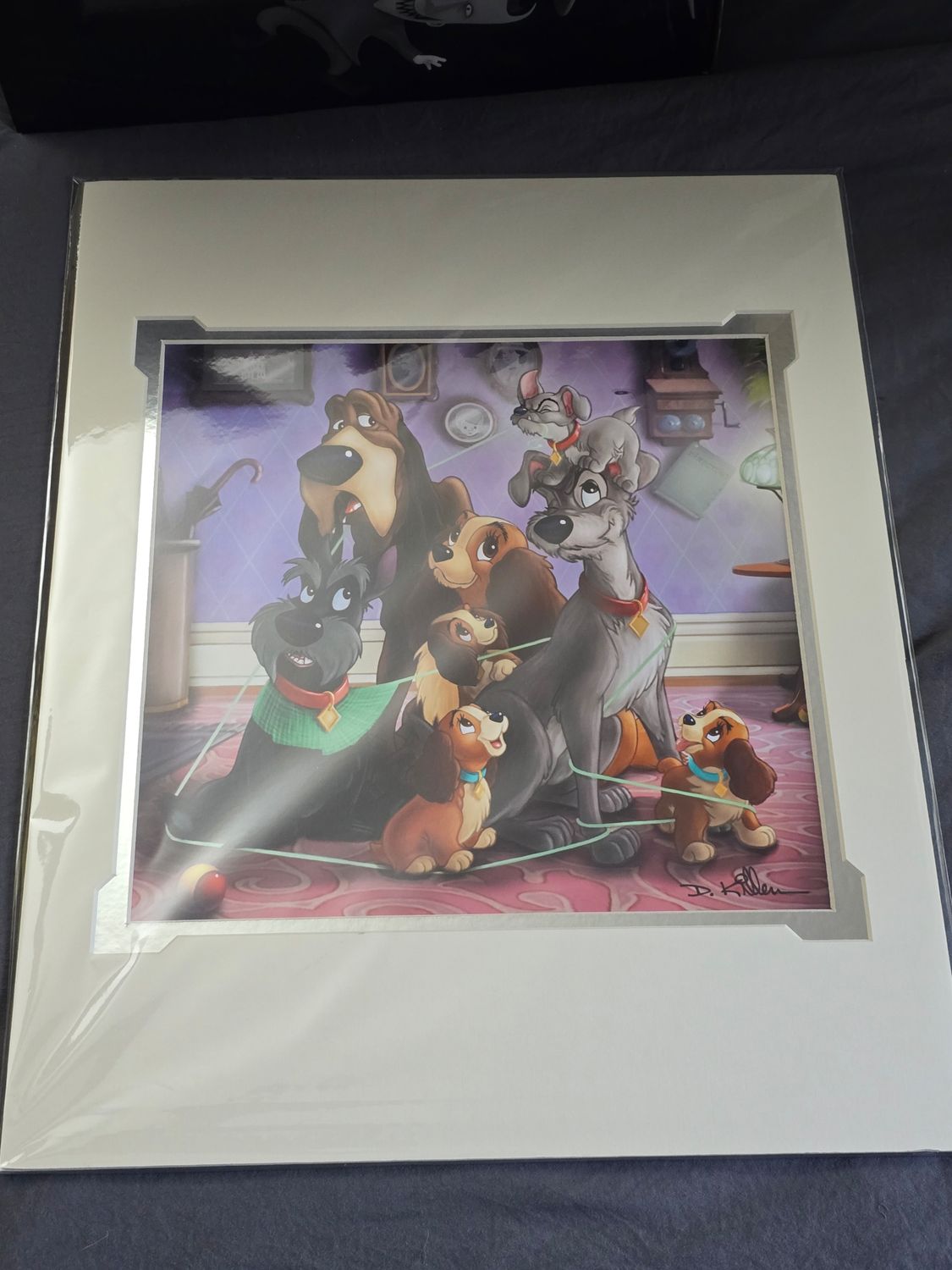Daniel Killen Another Yarn matted print