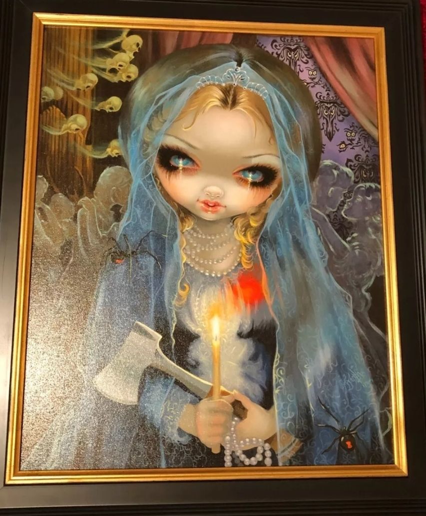 Jasmine Becket Griffith The Bride framed giclee 68/95