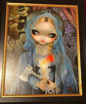 Jasmine Becket Griffith The Bride framed giclee 68/95