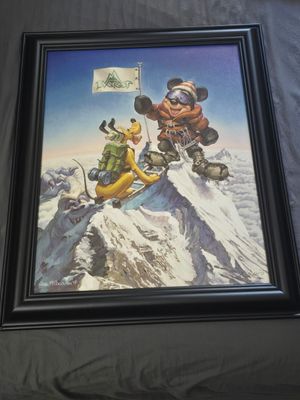 Greg McCullough Abominable Summit framed giclee Artist Proof 2/5