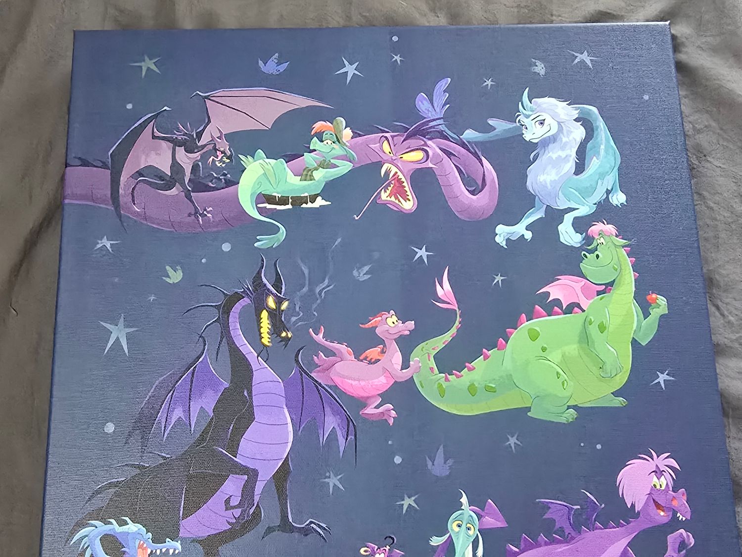 Bill Robinson Disney Dragons gallery wrap 22/95