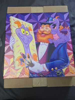 Tim Rogerson Dreamfinder Paints Figment gallery wrap canvas