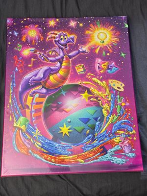 Greg McCullough Figment at Festival of the Arts gallery wrap canvas