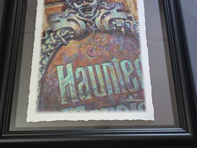 Greg McCullough Haunted Mansion large fine art paper print LE13/13
