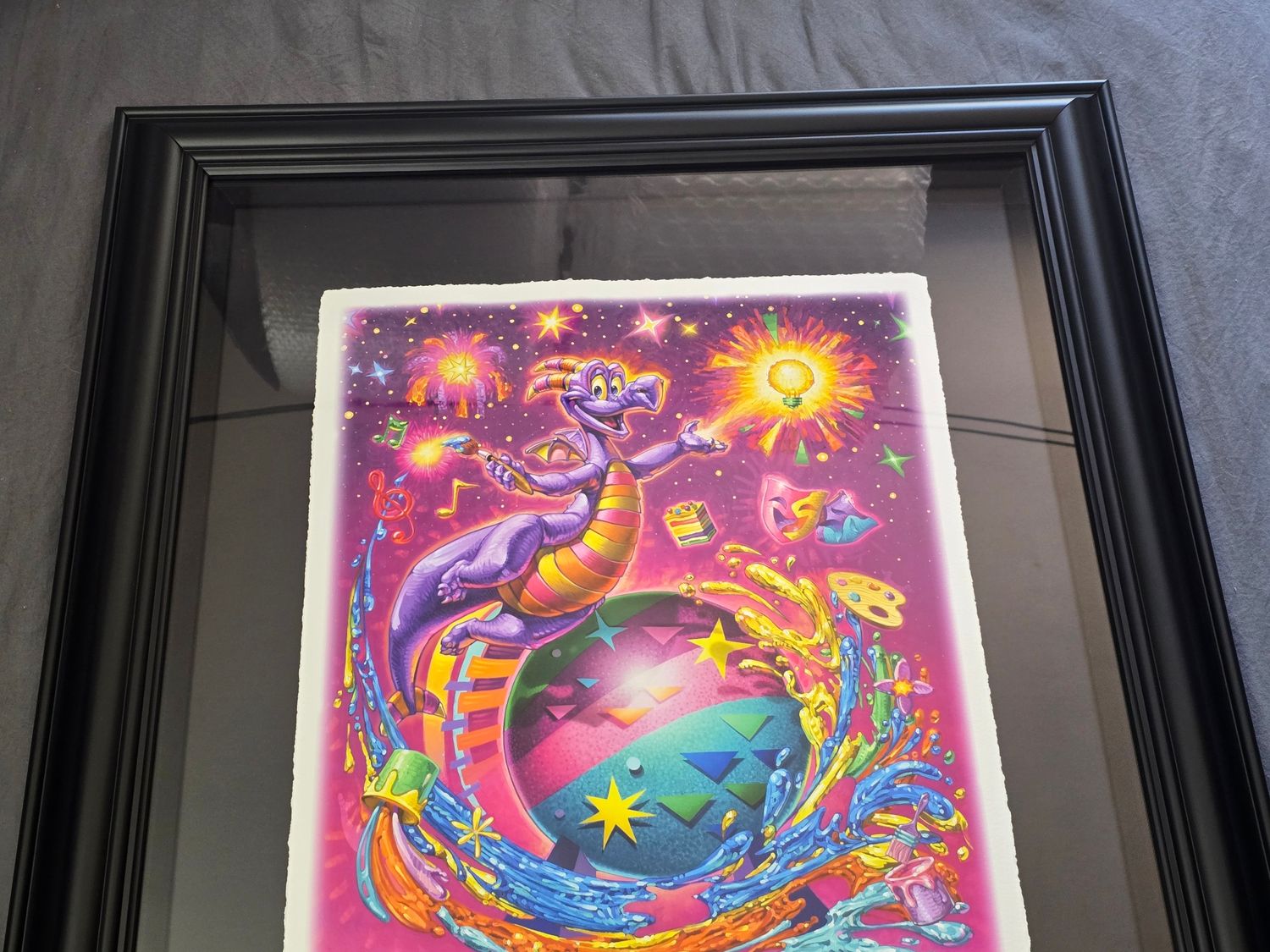 Greg McCullough Figment At the Festival of the Arts framed paper LE1/125