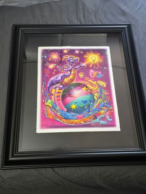 Greg McCullough Figment At the Festival of the Arts framed paper LE1/125