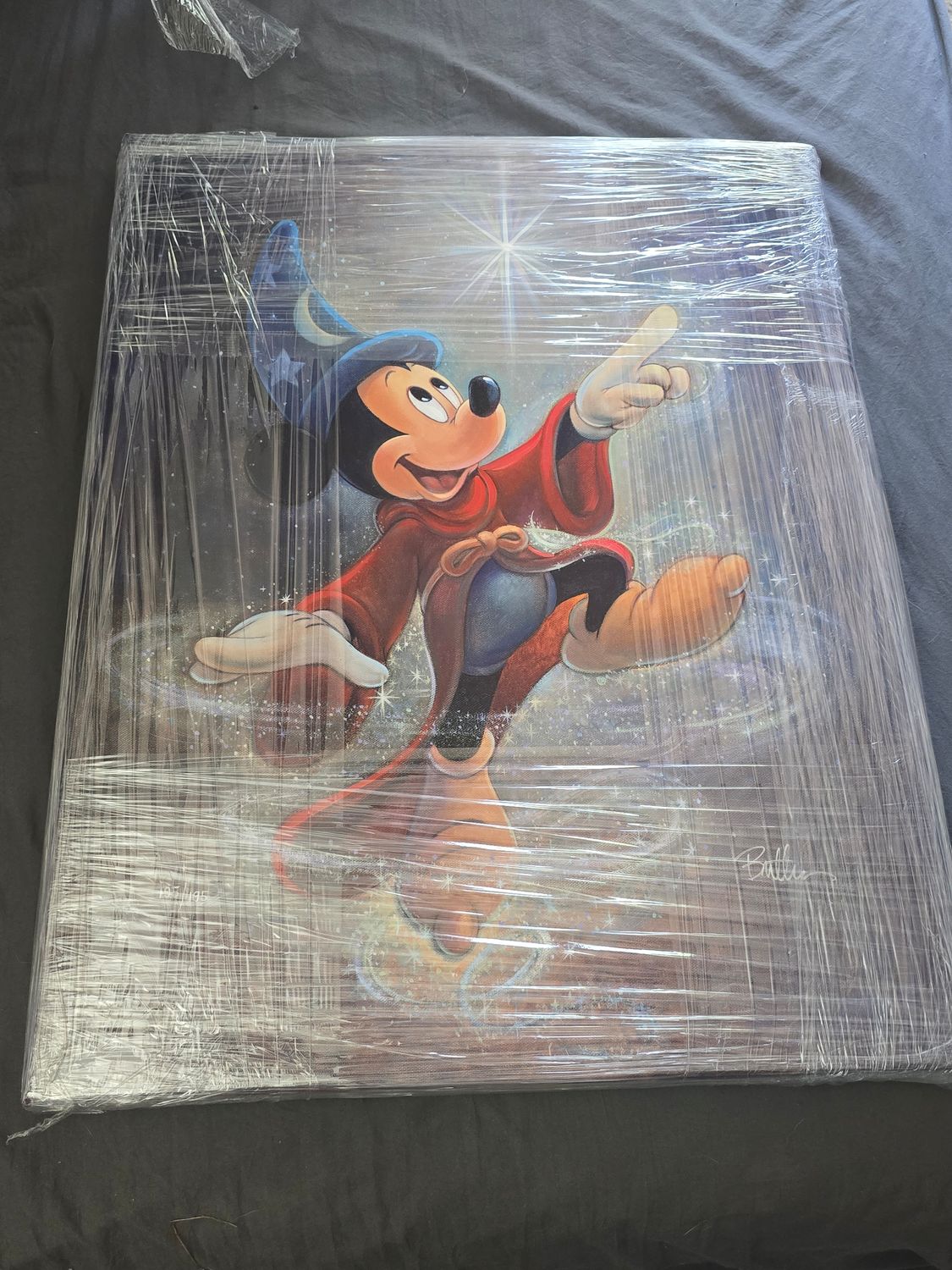 Bret Iwan Swept Up In The Magic signed/numbered gallery wrap 195/195