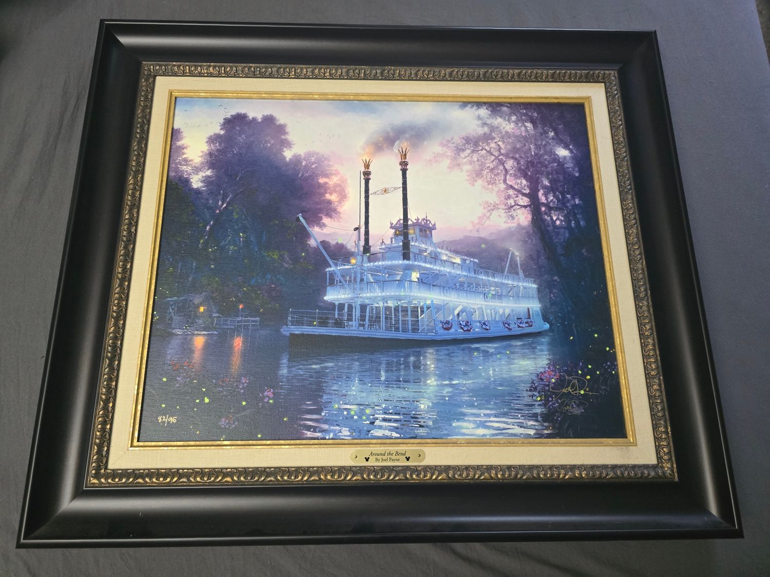 Joel Payne Around the Bend framed giclee 82/95