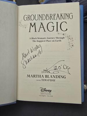 Groundbreaking Magic SIGNED Martha Blanding &amp; Tim O'Day