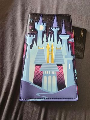 Cinderella Castle &amp; Carriage Flap Wallet