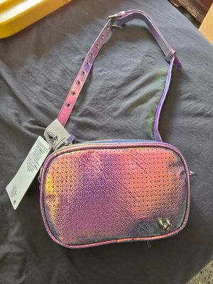Mickey Mouse Icon Earidescent Iridescent Flair Pin Belt Bag