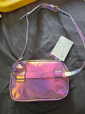 Mickey Mouse Icon Earidescent Iridescent Flair Pin Belt Bag