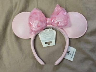 Pink Mickey headband