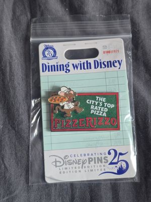 Dining with Disney Pizzerizzo pin