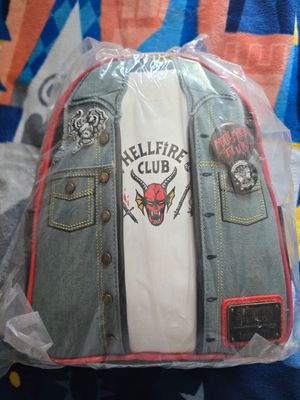 Stranger Things Eddie Munson Hellfire Club Poungeflt backpack