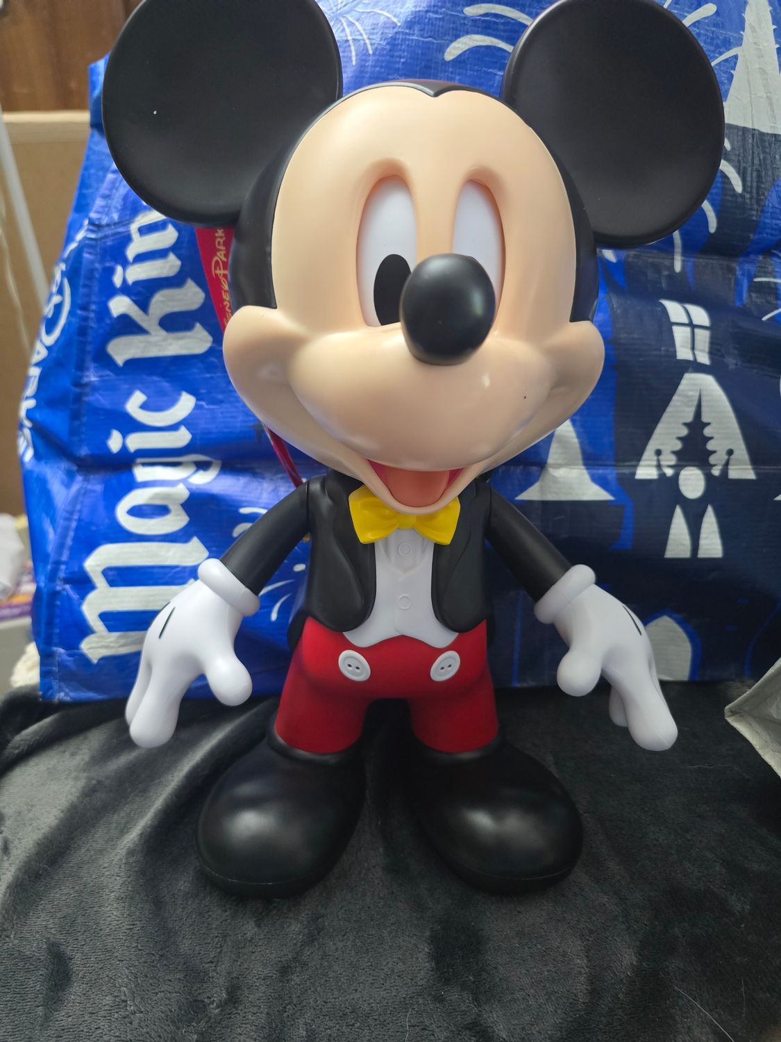 Talking Mickey popcorn bucket