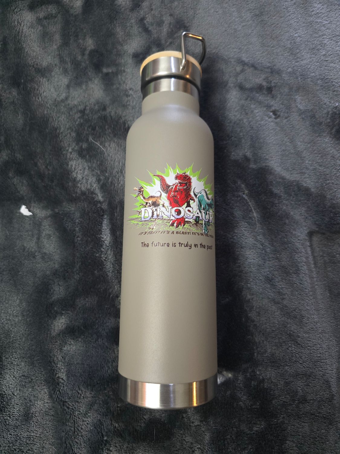 Dianwy Dinosaur metal water bottle