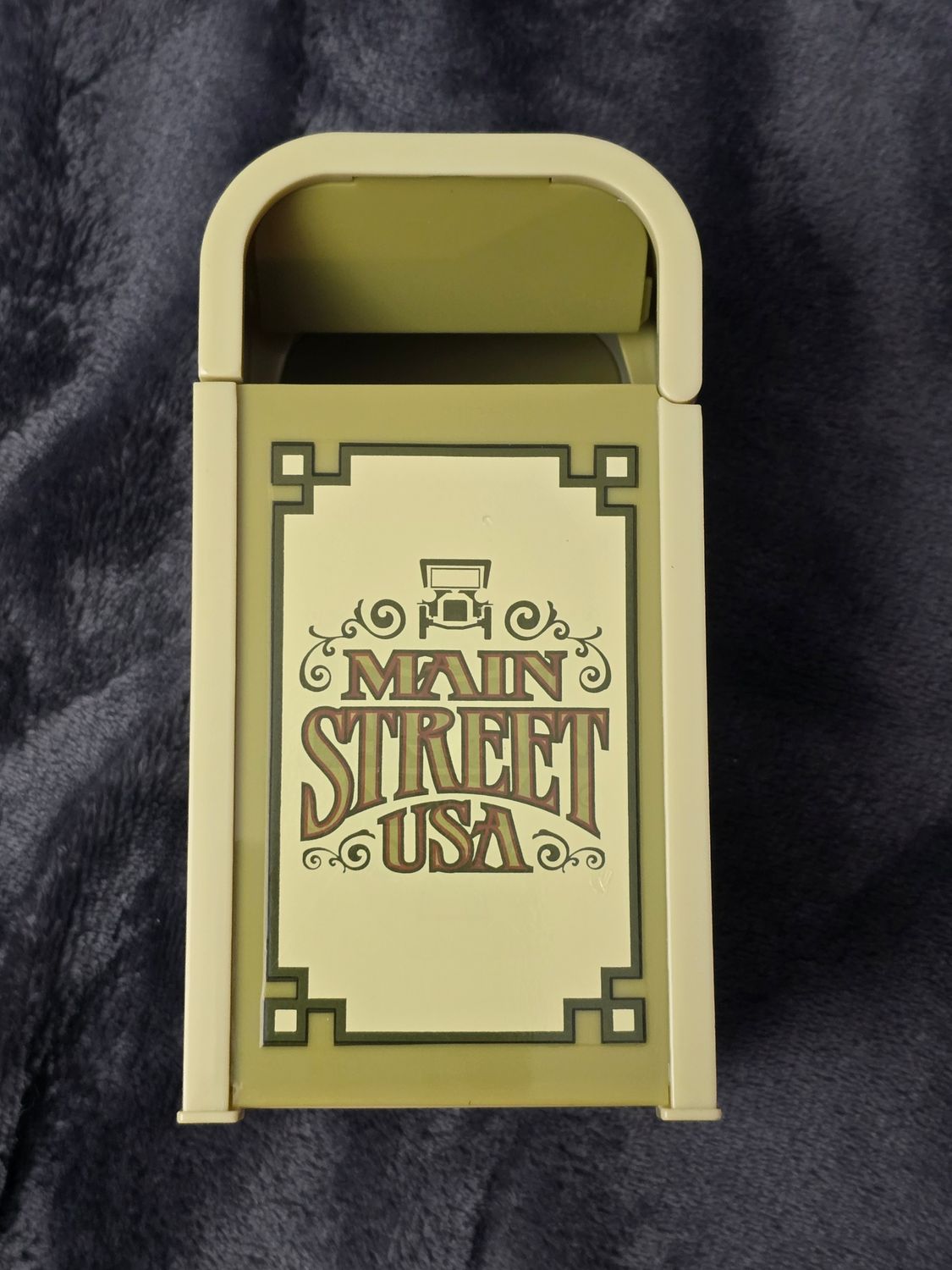 Main Street USA trashcan candy dish