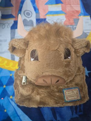 Highland Cow Loungefly backpack