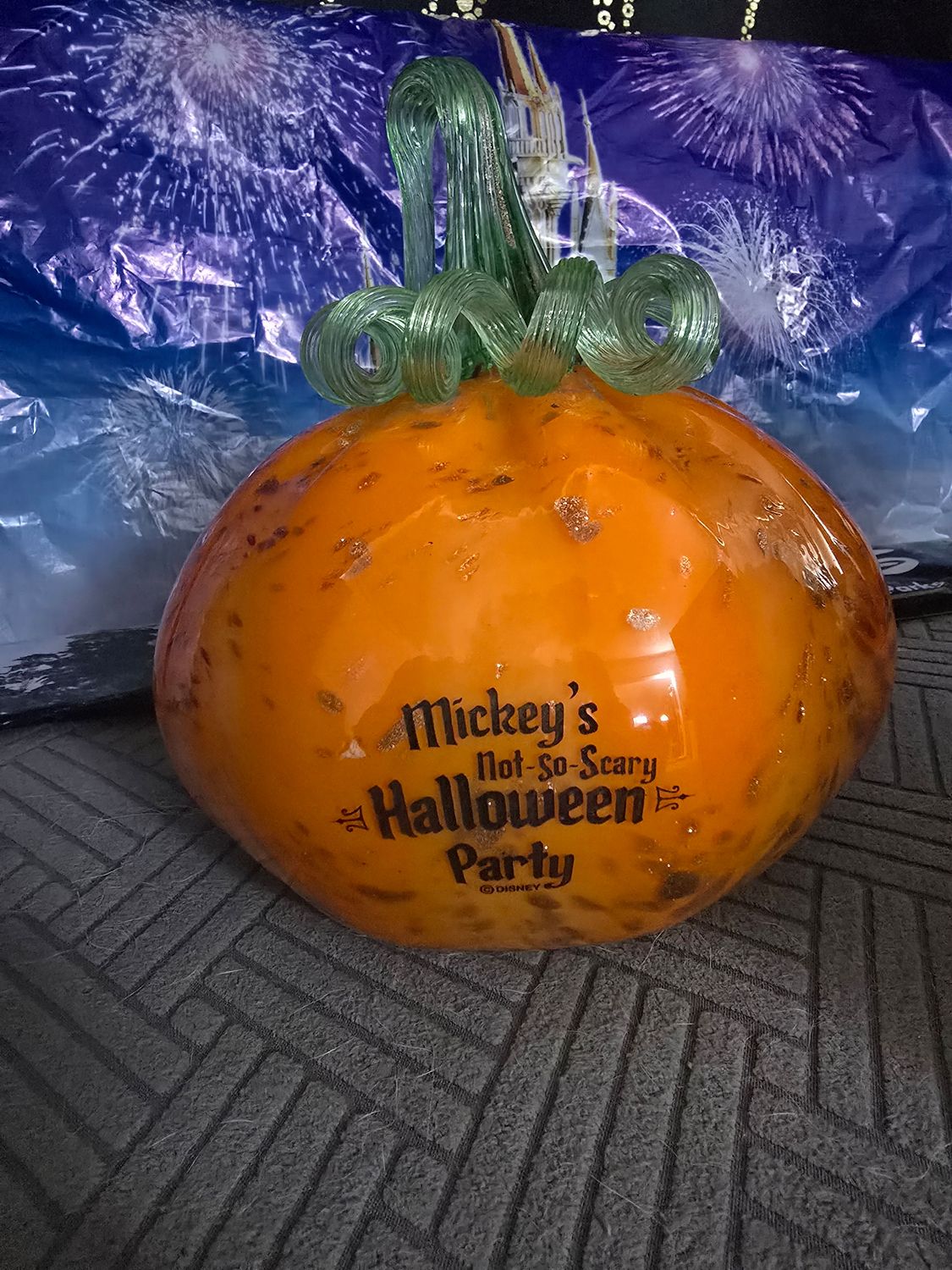 Arribas Bros Mickey&#39;s Not So Scary Halloween Party 2025 pumpkin