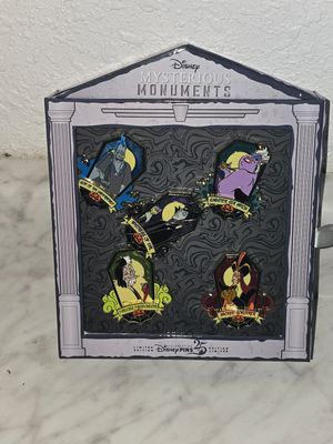 Disney Mysterious Monuments pin set