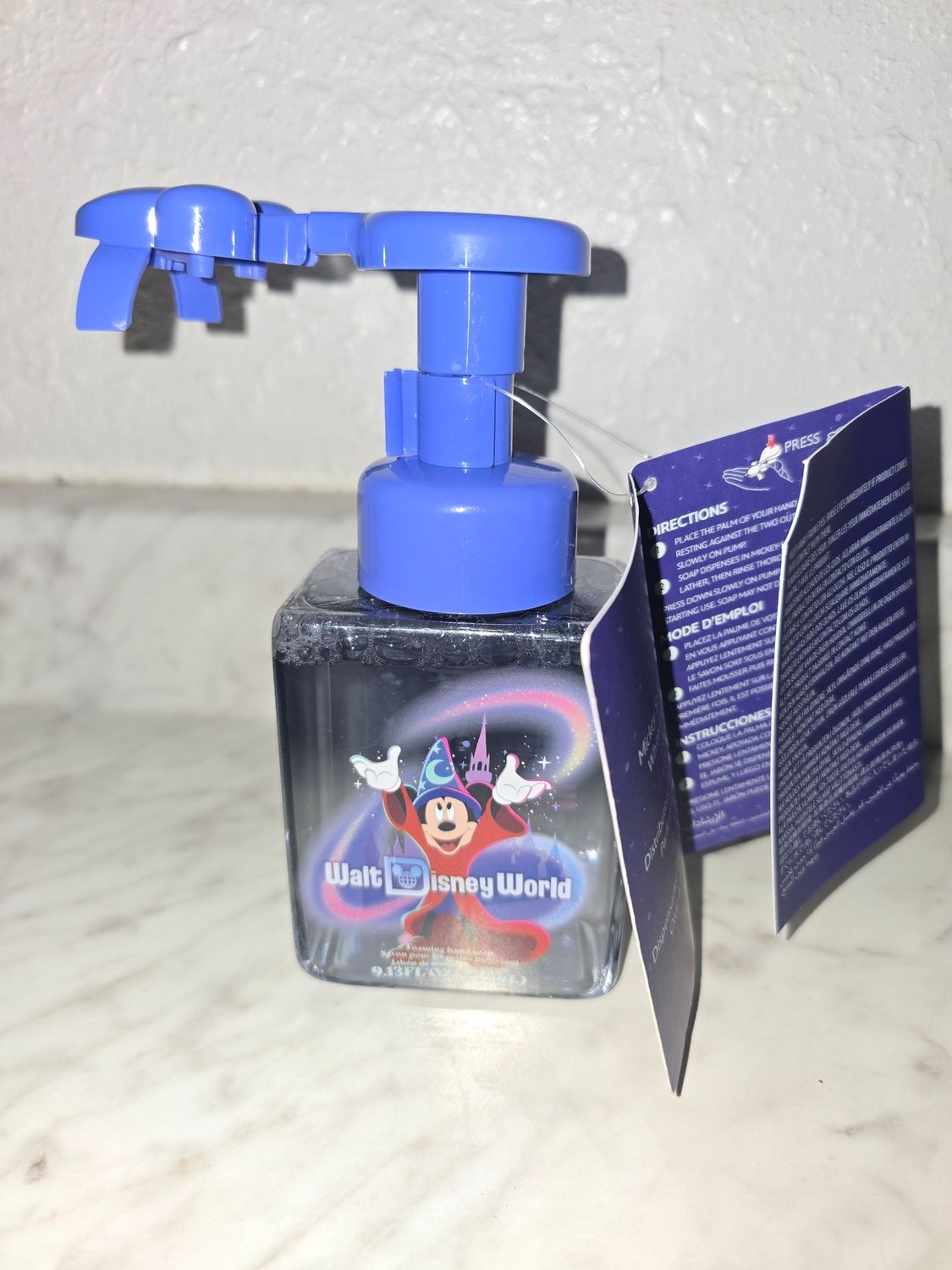 Sorcerer Mickey foaming soap