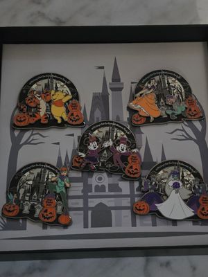 2025 Mickey’s Not So Scary Halloween Party 5 Pin LE 1000 Box Set