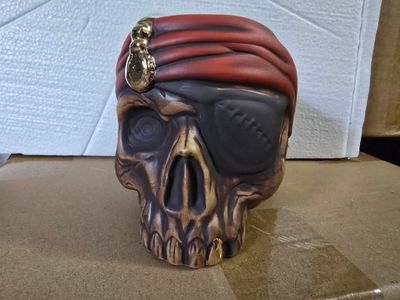The Beak and Barrel Pirate Skull mug