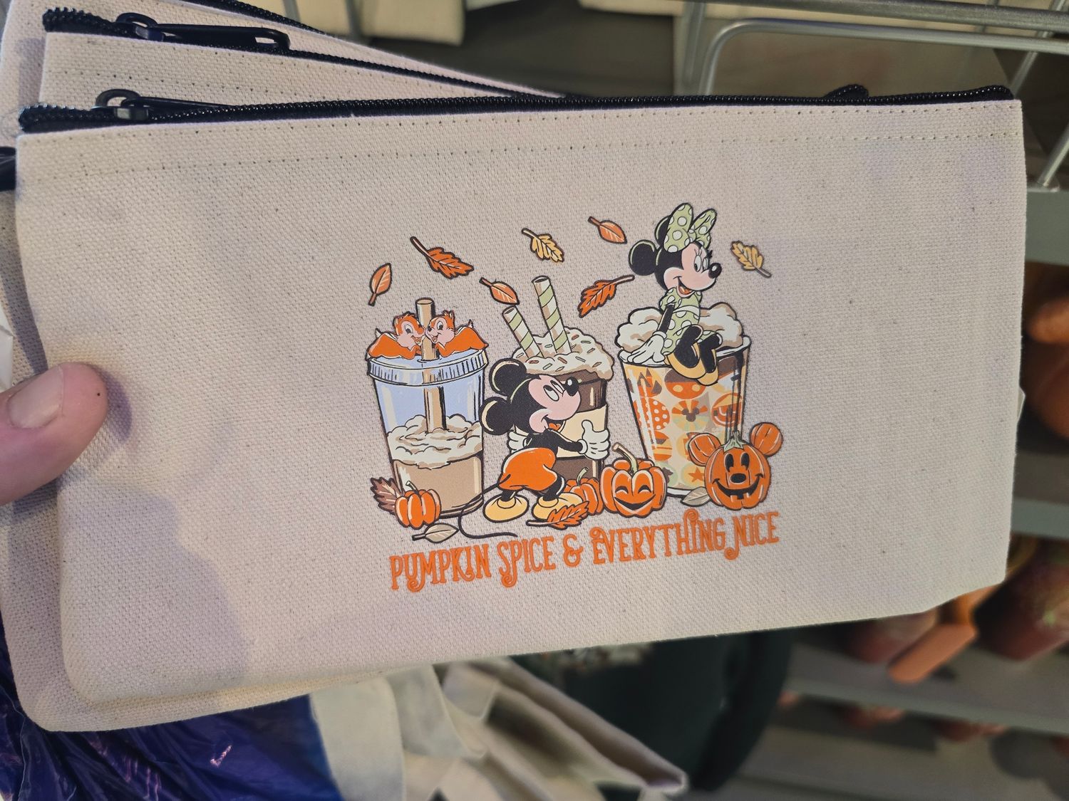 Pumpkin Spice small pouch