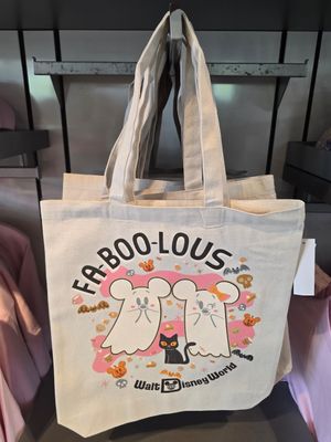 Mickey Ghost reusable tote