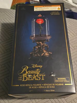 Beauty and the Beast rose figure