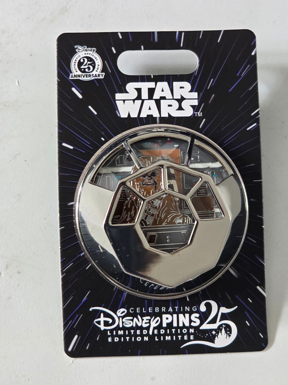 Chewbacca Star Wars limited edition pin
