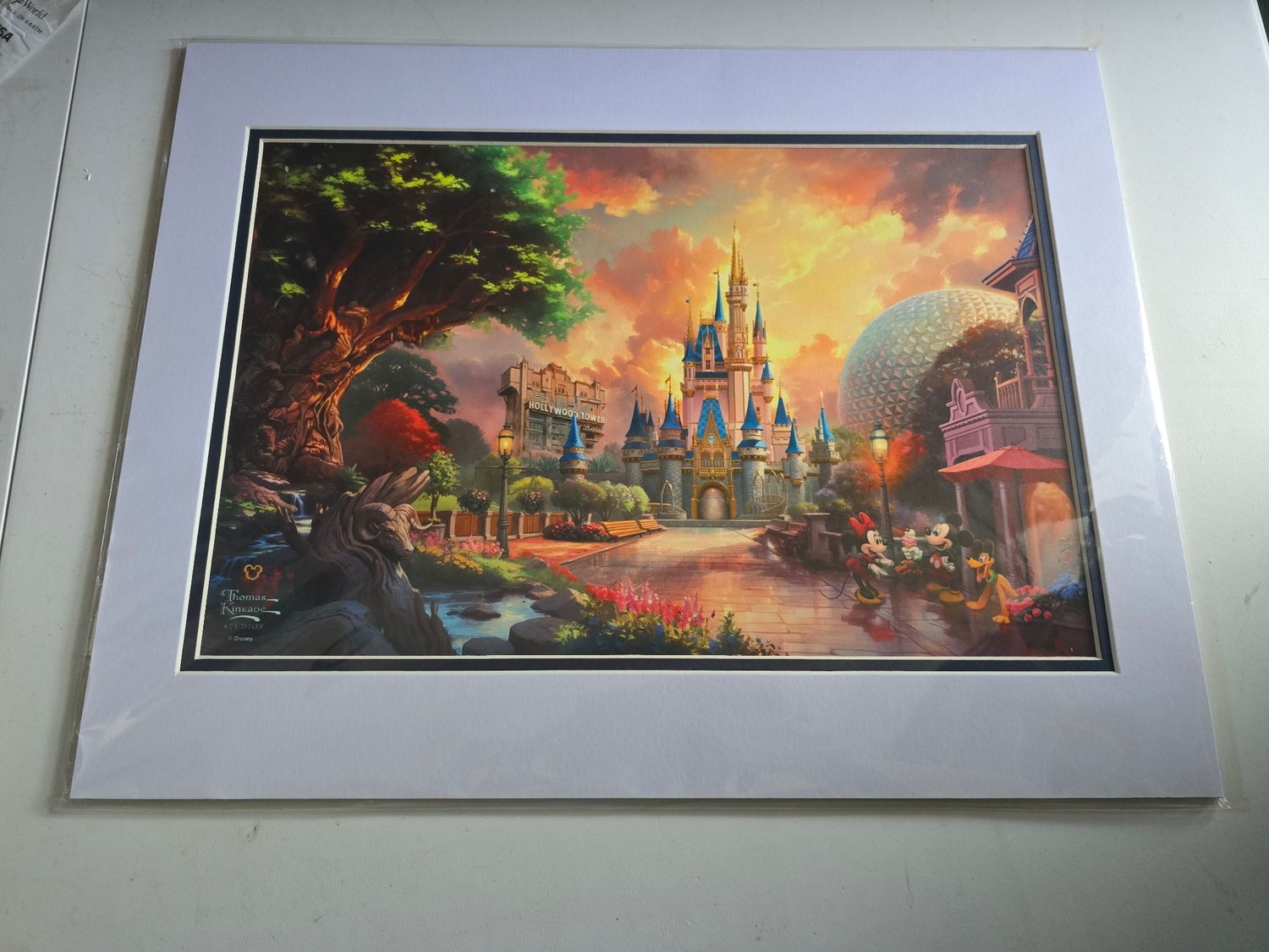 Thomas Kinkade Studios 4 Parks 1 World deluxe print