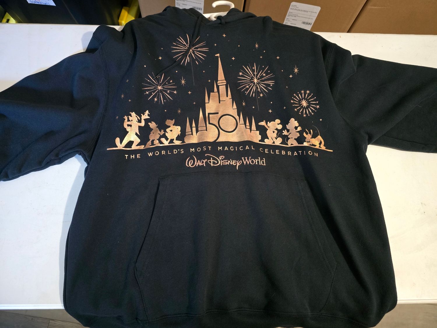 Walt Disney World 50th hoodie large