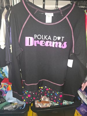 Polka Dot Dreams long sleeve shirt