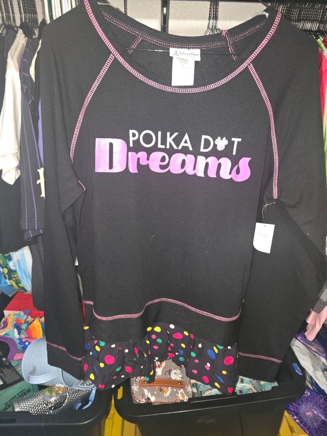 Polka Dot Dreams long sleeve shirt
