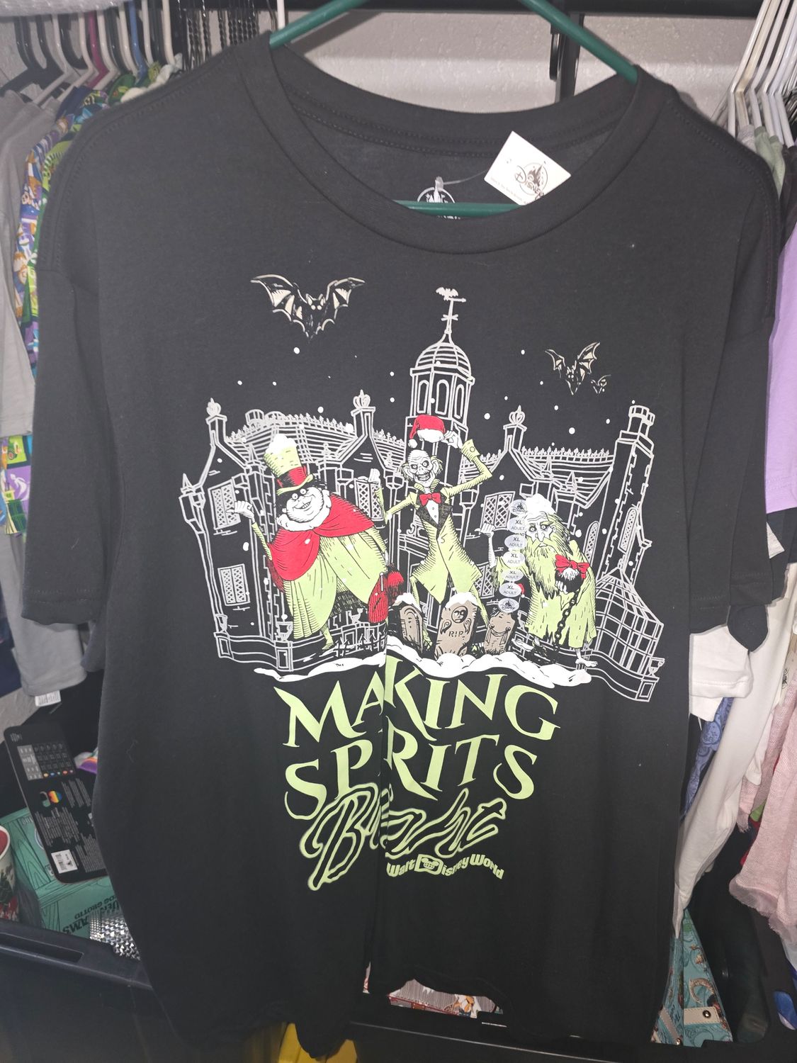 WDW Making Spirits Bright shirt (XL)